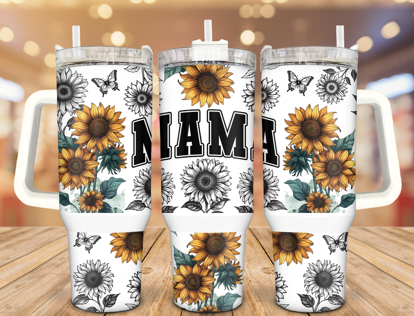 Mama Doodles 40oz Stainless Steel Tumbler