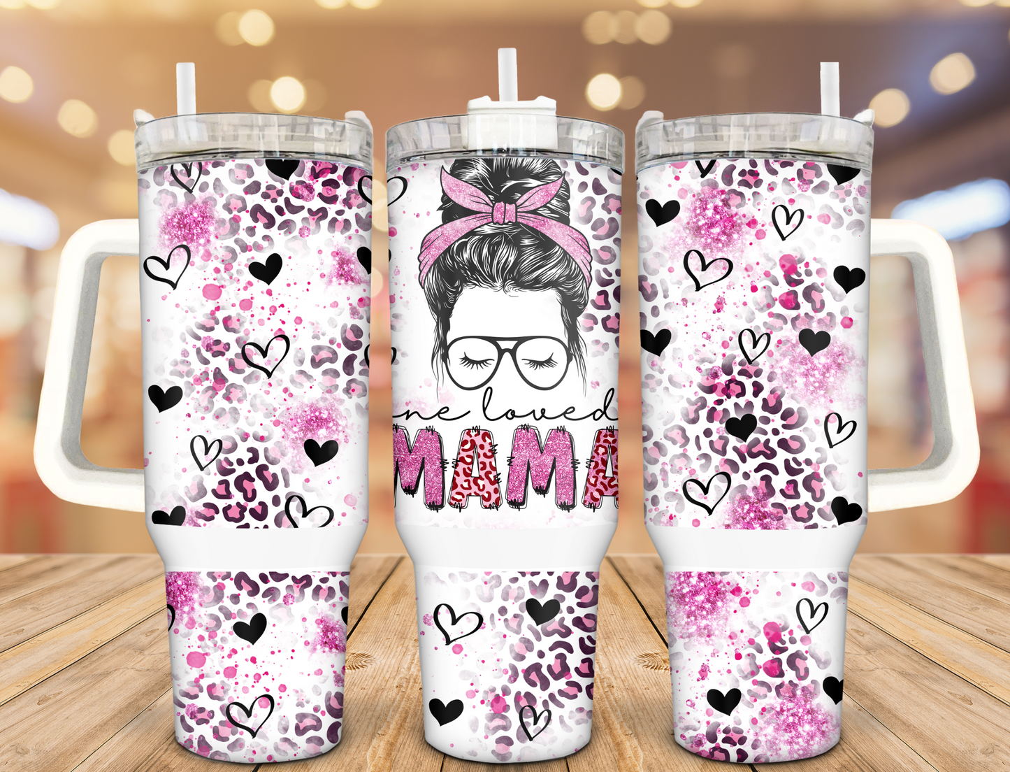 Mama Doodles 40oz Stainless Steel Tumbler