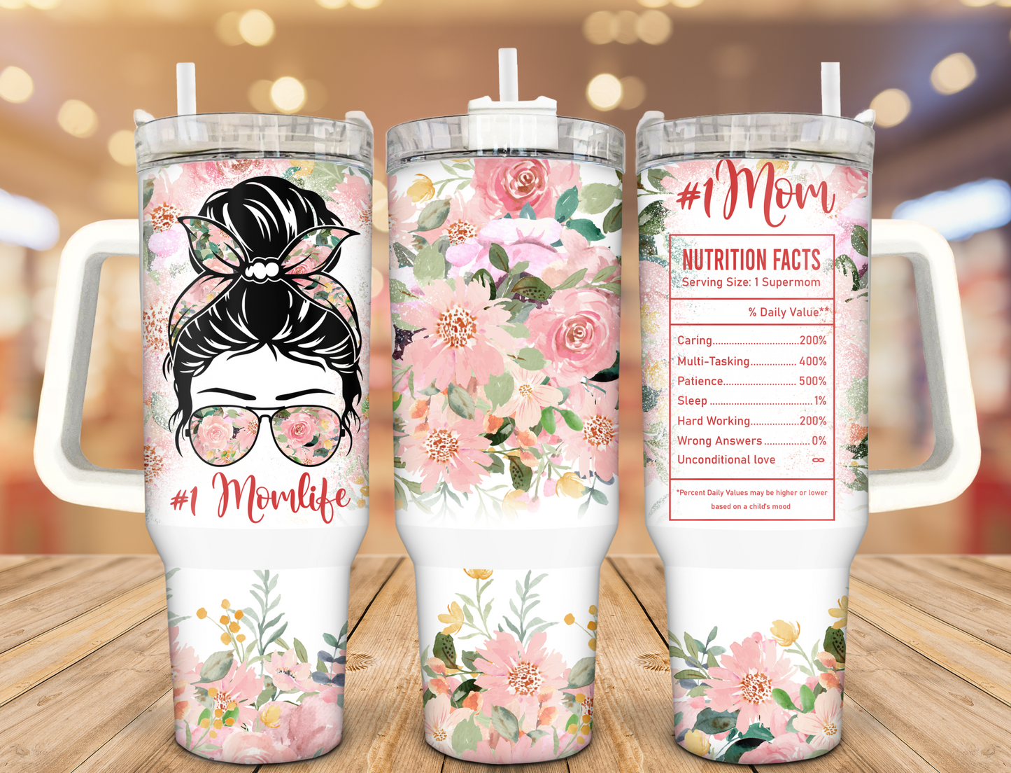 Mama Doodles 40oz Stainless Steel Tumbler