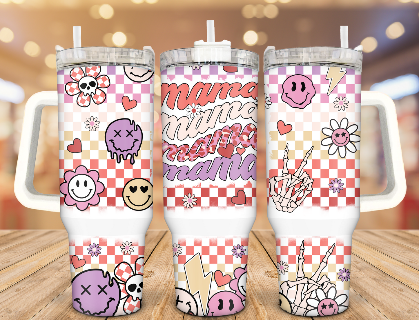 Mama Doodles 40oz Stainless Steel Tumbler