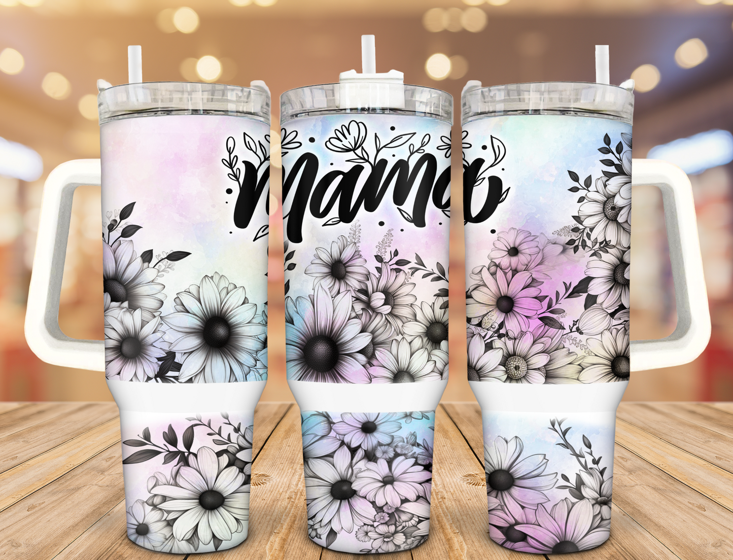 Mama Doodles 40oz Stainless Steel Tumbler