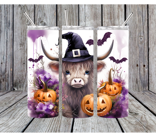 Halloween Baby Cow Collection 20oz Stainless Steel Tumbler