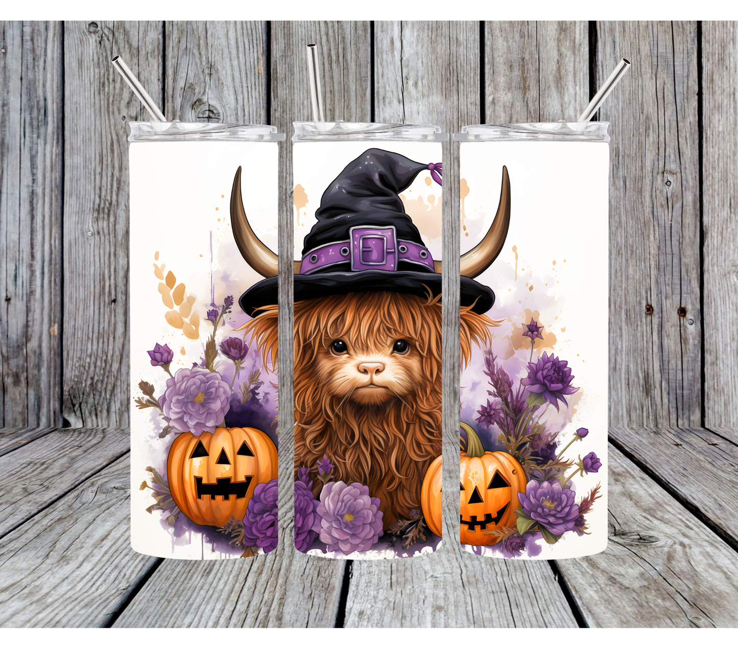 Halloween Baby Cow Collection 20oz Stainless Steel Tumbler