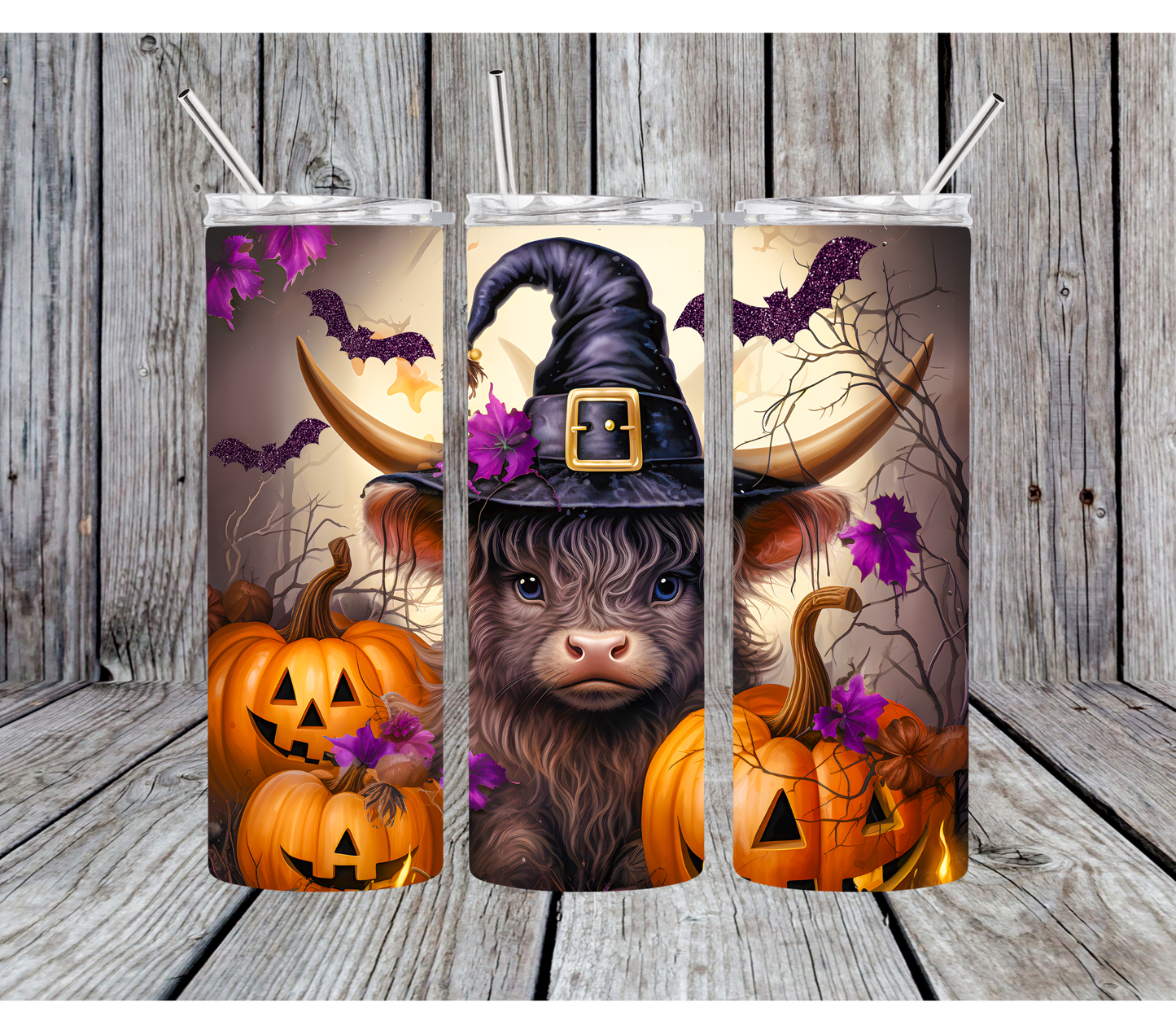 Halloween Baby Cow Collection 20oz Stainless Steel Tumbler