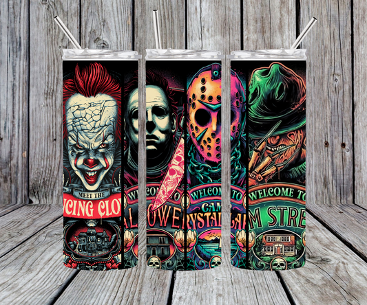 Horror Movie Collection 20oz Stainless Steel Tumbler